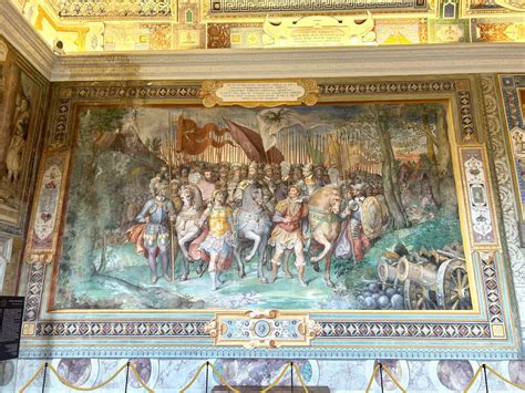 affresco raffigurante Giove allattato dalla capra Amaltea