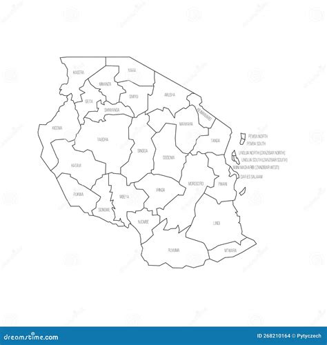 Mappa delle prime missioni in Tanzania (Tosamaganga, Madibira)