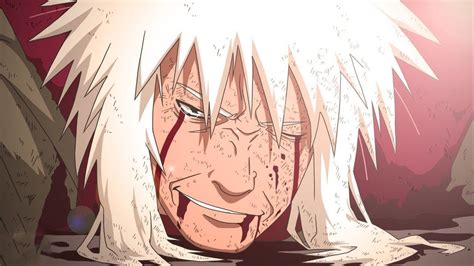 Jiraiya ingaggia un feroce combattimento contro Pain durante la missione nel Villaggio della Pioggia
