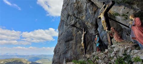 Rappresentazione di Maria Maddalena nella grotta della Sainte-Baume