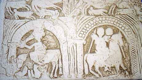 Dettaglio della Dalle des Chevaliers