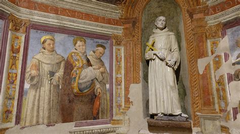 Schema architettonico della Basilica con indicazione della Cappella del Transito e della Porziuncola