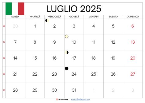 illustrazione di un calendario con un cerchio intorno al 26 luglio