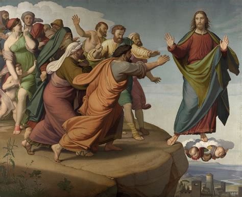 Affresco di Johann Friedrich Overbeck raffigurante il Miracolo delle Rose sulla facciata della Porziuncola