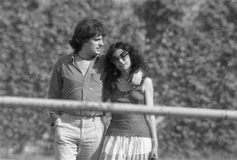 Ivano Fossati e Mia Martini in un ritratto d'epoca