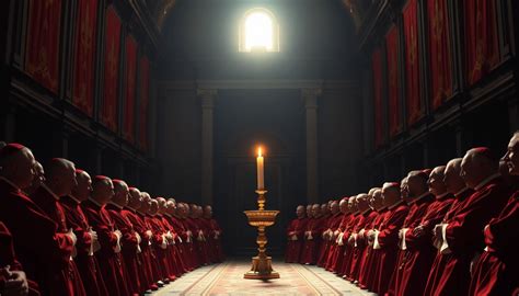 Foto di cardinali riuniti o in processione per il Conclave