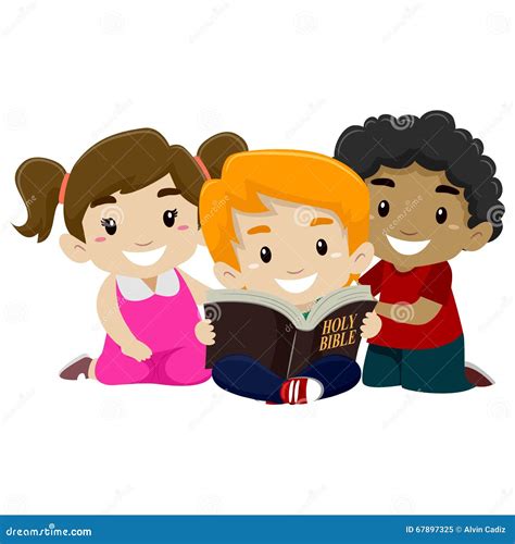 Bambini che leggono la Bibbia con un adulto, in un ambiente accogliente e luminoso