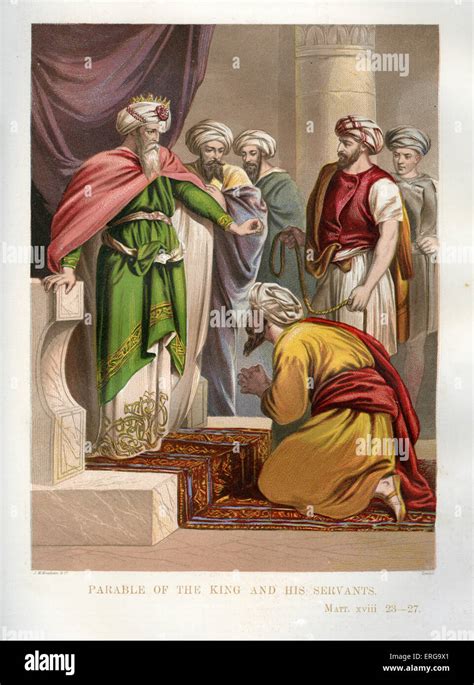 illustrazione della parabola del servo spietato