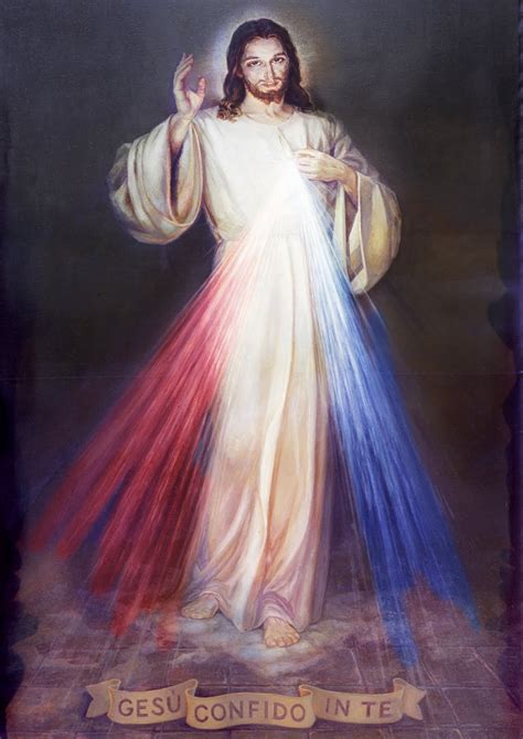 Immagine tematica sulla Divina Misericordia e la sua importanza nella fede