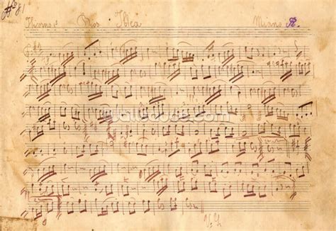 Illustrazione di spartiti musicali antichi e moderni, con simboli liturgici.