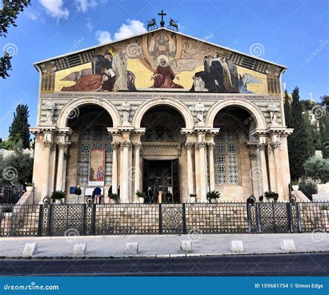 Fotografia della Chiesa di tutte le Nazioni al Getsemani