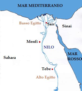 Illustrazione o mappa storica dell'Egitto con riferimenti alla fauna del Nilo e al concetto di generazione spontanea