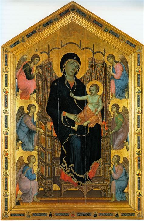Madonna Rucellai di Duccio di Buoninsegna (Firenze, Uffizi).