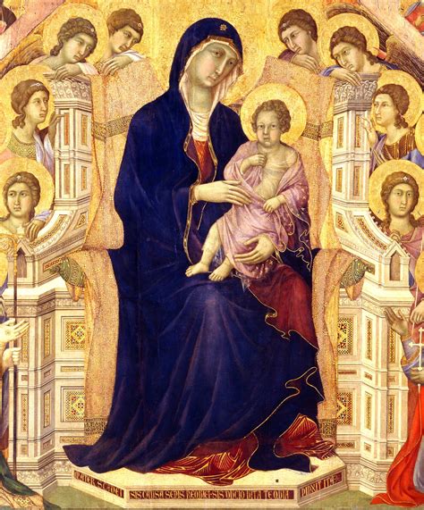Madonna di Crevole di Duccio di Buoninsegna (Siena, Museo dell'Opera della Metropolitana).