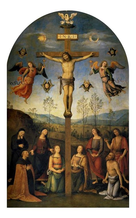 Crocifissione di Perugino (Siena, Sant'Agostino).