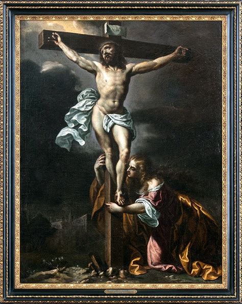 Maria Maddalena ai piedi della croce, dipinto classico