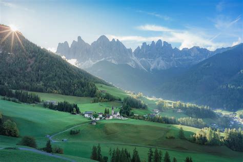 Vista panoramica di un paese calabrese