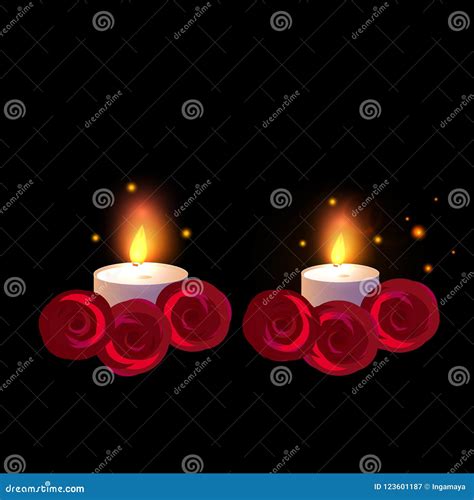 Illustrazione di due candele incrociate che vengono avvicinate al collo di una persona
