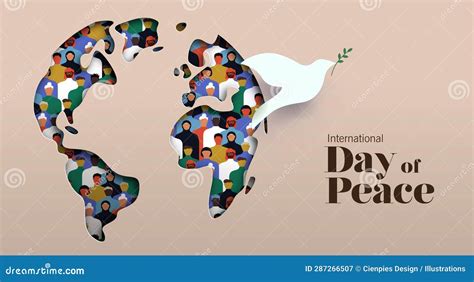 Simbolo della pace che include diverse culture
