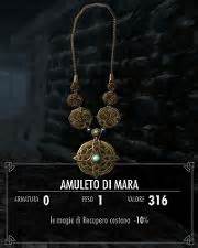 Immagine dell'Amuleto di Mara in Skyrim