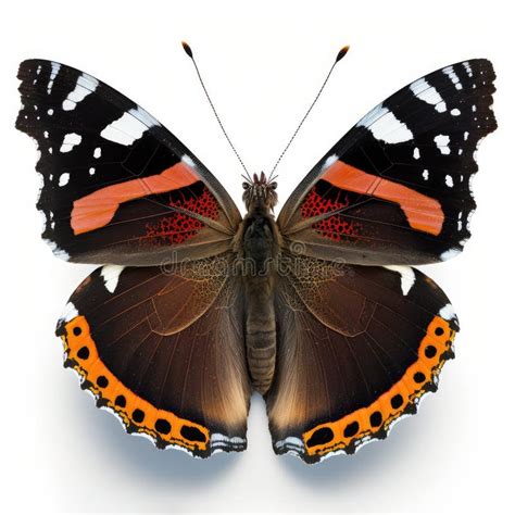 Illustrazione di una farfalla del genere Vanessa