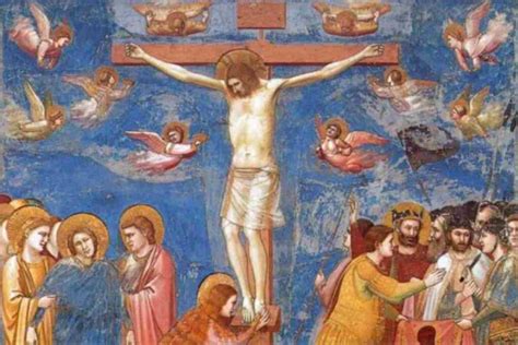 Illustrazione simbolica della croce come strumento di morte e faro di speranza
