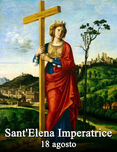Ritratto di Santa Elena, imperatrice romana, che scopre la Vera Croce