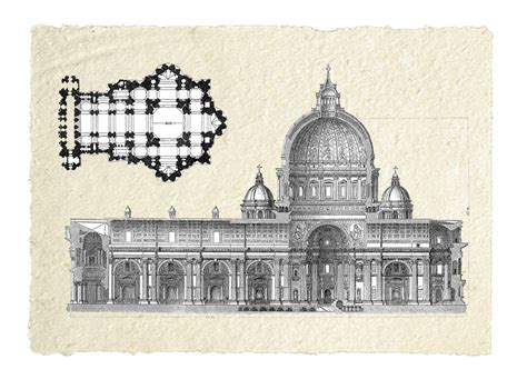 Pianta schematica della Basilica di San Pietro con evidenziati l'Altare della Confessione e l'Altare della Cattedra