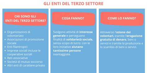 Infografica sulla struttura del Terzo Settore e le nuove competenze richieste
