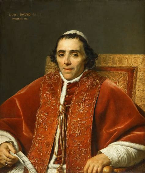 Ritratto di Papa Pio VII e Cardinale Ercole Consalvi