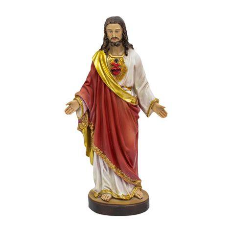 Tabella o schema delle diverse dimensioni della statua del Sacro Cuore