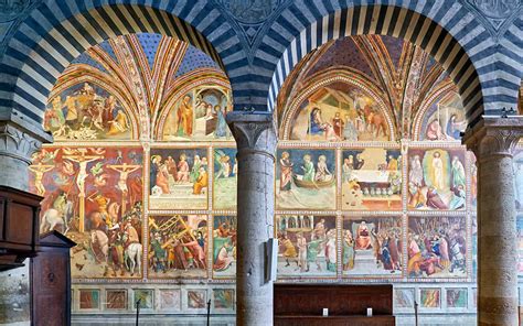 Pianta della Collegiata di Santa Maria Assunta con indicazioni storiche