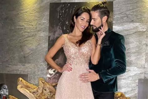 Alex Belli e Delia Duran in attesa del loro primo figlio