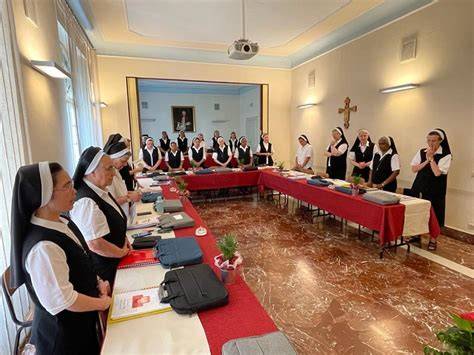 Mappa delle presenze della Congregazione delle Suore di San Giovanni Battista nel mondo