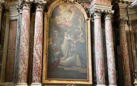 Rappresentazione artistica della Beata Imelda che riceve l'Eucaristia