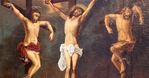 Rappresentazione di San Disma e Gesta crocifissi con Cristo