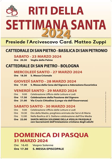 Infografica: Simboli e riti della Settimana Santa