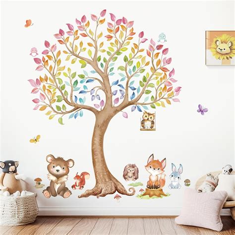 foto di adesivi murali personalizzati per camerette di bambini o eventi come battesimo