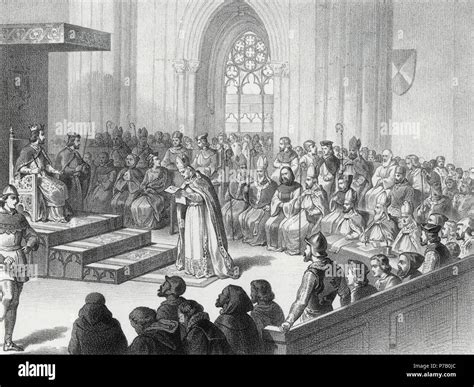 Rappresentazione storica del Concilio di Toledo del 589