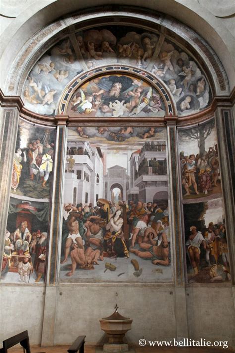 Affresco del martirio di Santa Caterina d'Alessandria nella Cappella Besozzi della Chiesa di San Maurizio