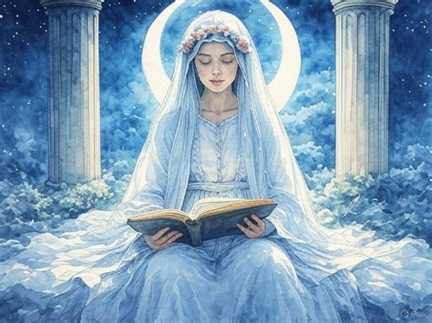 Sacerdotessa elfica in abiti cerimoniali