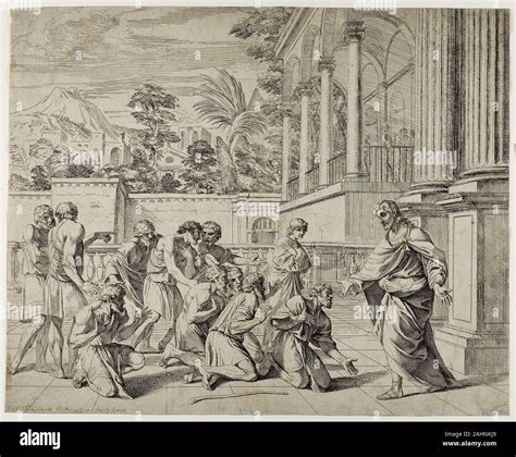 dipinto biblico dei fratelli di Giuseppe che lo gettano nel pozzo