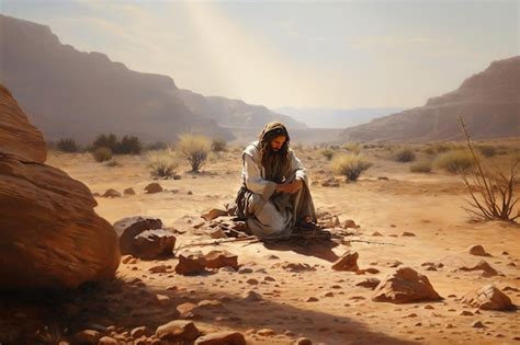 Rappresentazione: La tentazione di Gesù nel deserto