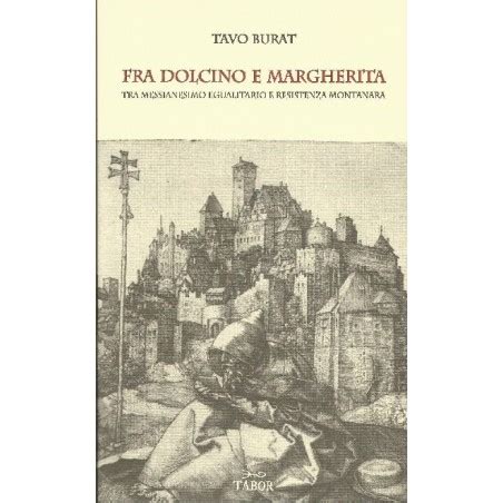 Rappresentazione artistica di Fra Dolcino e Margherita che guidano i seguaci sulle montagne della Valsesia