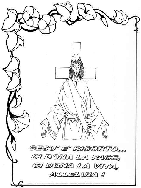 Raccolta di disegni religiosi da colorare per bambini