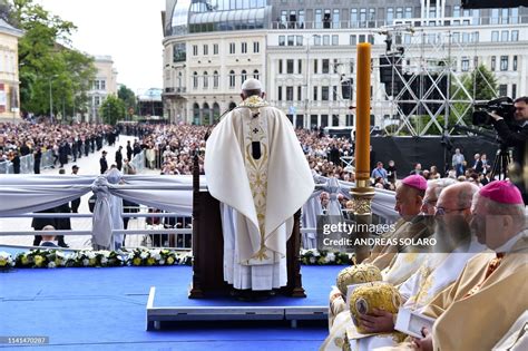 Papa Francesco celebra la Messa in Piazza Knyaz Alexandar I a Sofia, Bulgaria