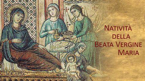 Immagine artistica della Natività della Beata Vergine Maria