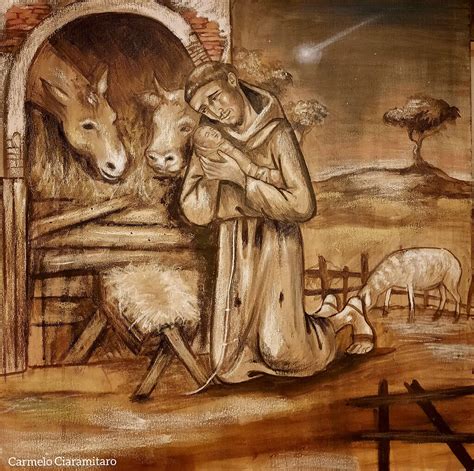San Francesco d'Assisi crea il presepe di Greccio