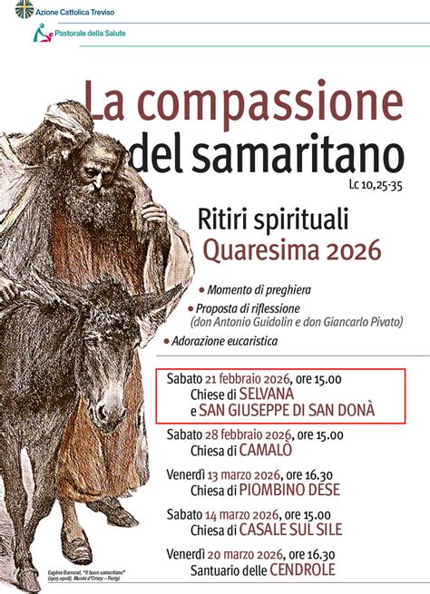Infografica: I 10 verbi della compassione del Samaritano