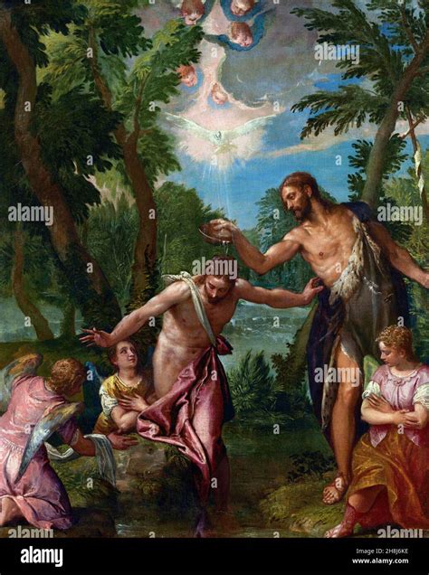 Paolo Veronese, Battesimo di Cristo: l'eleganza e la ricchezza cromatica del Manierismo
